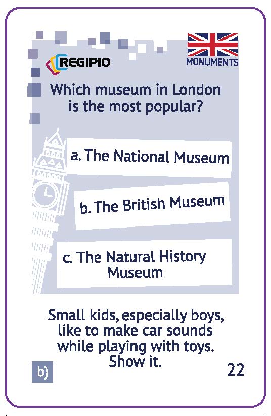 QUIZ ACT GREAT BRITAIN