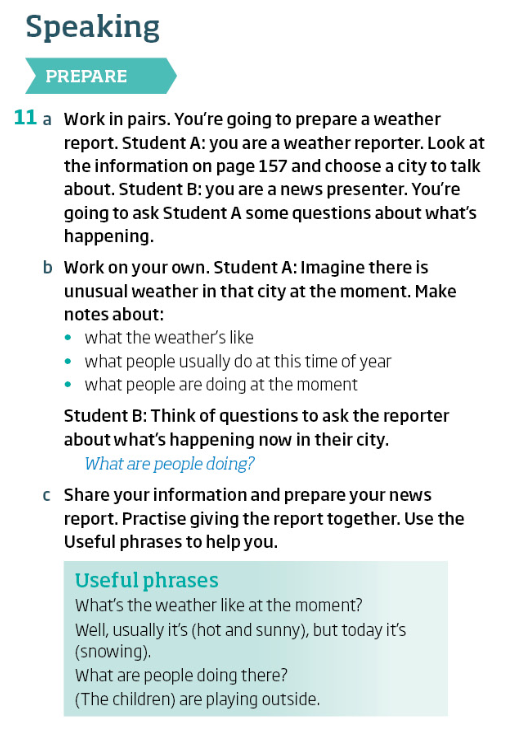 Roadmap Level A2 Unit 8, Lesson B